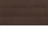 Bedford Tufted Upholstered King Size Headboard in Dark Brown Fabric