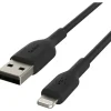 Belkin BoostCharge Lightning to USB-A Cable (2 meter / 6.6 foot, Black)