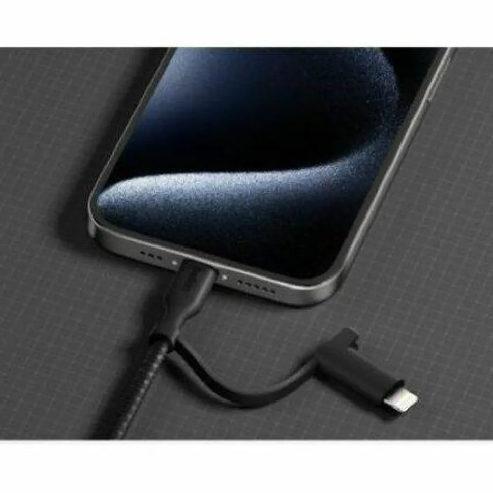 Belkin BoostCharge Pro 2-in-1 Cable with USB-C and Lightning Connector