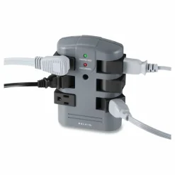 Belkin 6 Outlet Pivot Plug Surge Protector - Wall Mounted - 1080 Joules