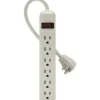 Belkin 6 Outlet Power Strip - 5 foot cord - White