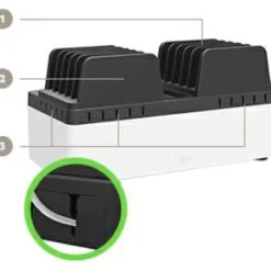 Belkin Store and Charge Go with Fixed Dividers (USB Compatible)