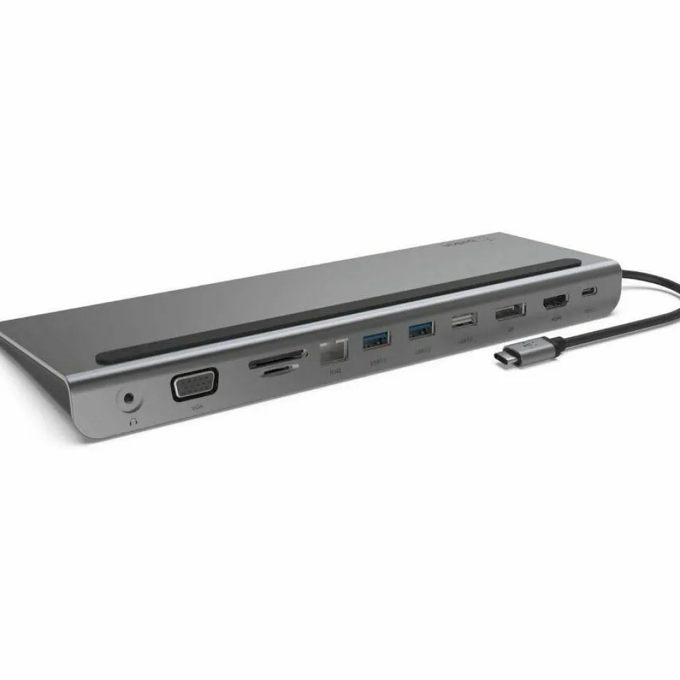 Belkin Univsersal USB-C 11-in-1 Multiport Dock - Laptop Docking station - USB-C - VGA, HDMI, DP - GigE