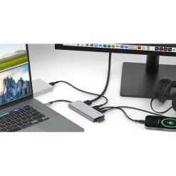 Belkin USB-C 7-in-1 Multiport Adapter, Laptop Docking Station, 2x USB-A 3.1 Gen 2, 4k HDMI 2.0, 100W Power Delivery 3.0