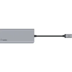 Belkin USB-C 7-in-1 Multiport Adapter, Laptop Docking Station, 2x USB-A 3.1 Gen 2, 4k HDMI 2.0, 100W Power Delivery 3.0
