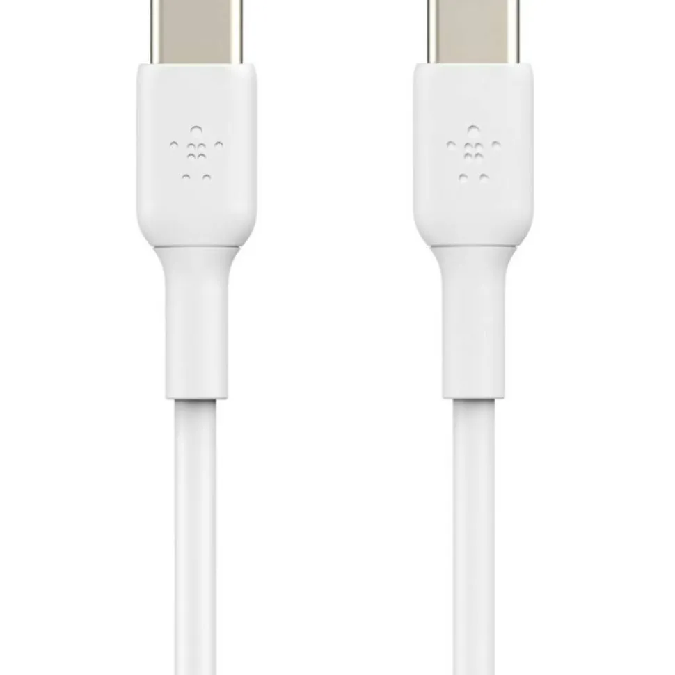 Belkin USB-C to USB-C Cable (2m / 6.6ft, White)