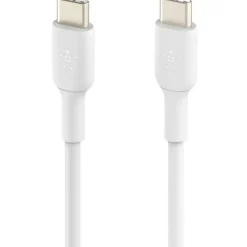 Belkin USB-C to USB-C Cable (2m / 6.6ft, White)