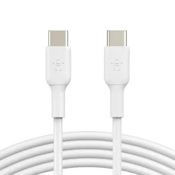 Belkin USB-C to USB-C Cable (2m / 6.6ft, White)