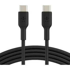 Belkin 60W USB-C to USB-C Cable - 480 Mbps - PVC - M/M - 1m/3.3ft - Black