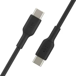 Belkin 60W USB-C to USB-C Cable - 480 Mbps - PVC - M/M - 1m/3.3ft - Black