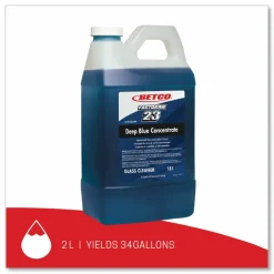 Betco Corporation Deep Blue Concentrate, 67.63 Oz Bottle, Case Of 4