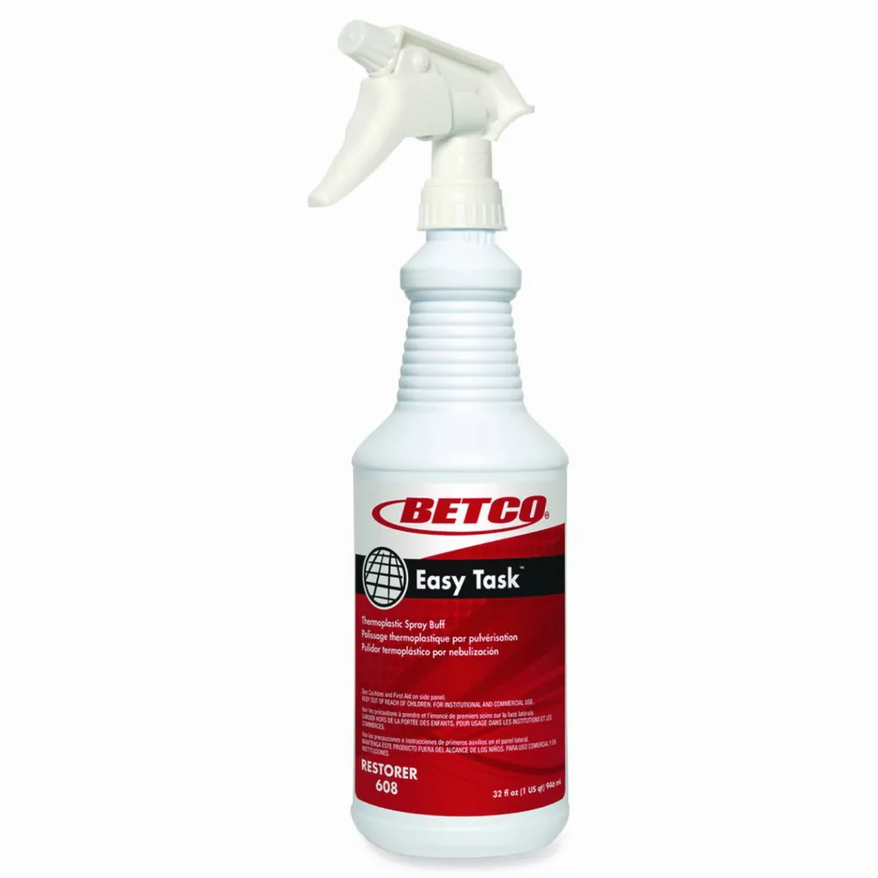 Betco Easy Task Floor Finish, 32 oz Bottle, 12/Carton