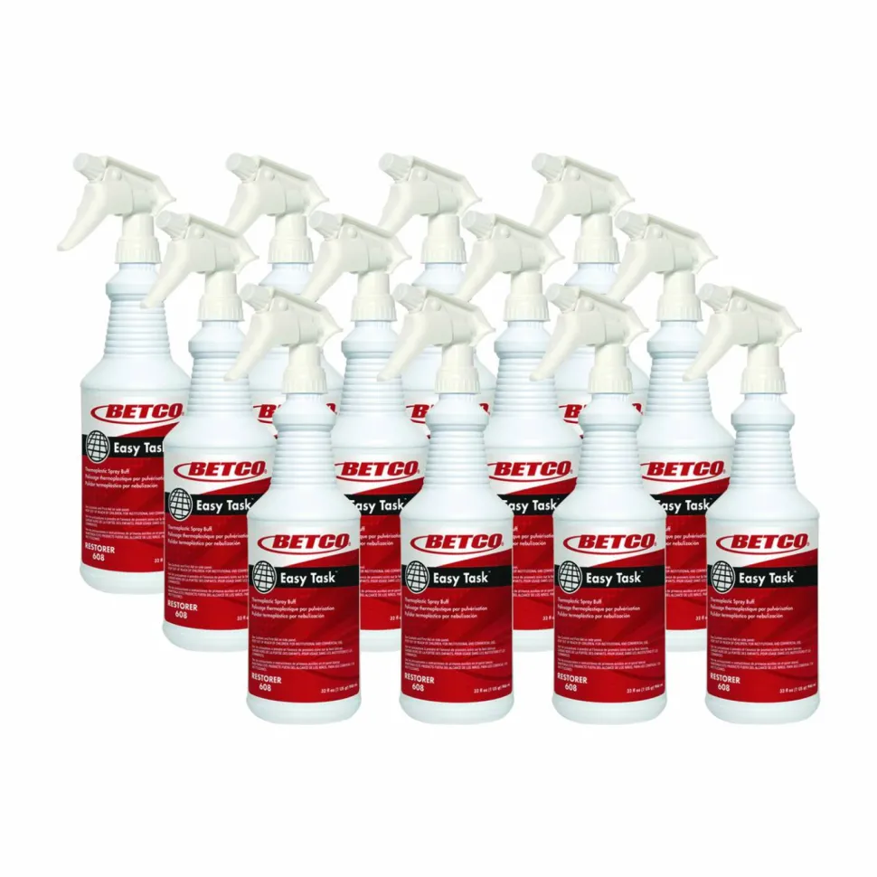 Betco Easy Task Floor Finish, 32 oz Bottle, 12/Carton