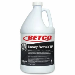 Betco Factory Formula HP Cleaner Degreaser, 1 gal Bottle, 4/Carton
