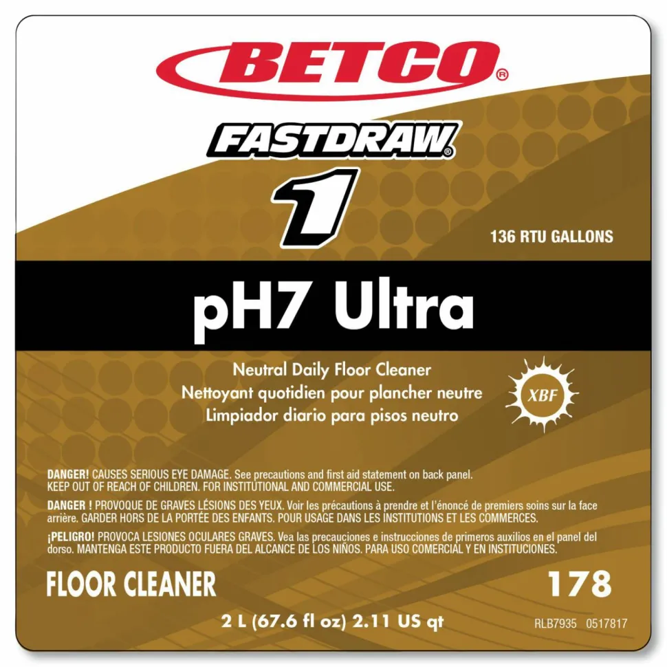 Betco FastDraw 1 pH7 Ultra Floor Cleaner