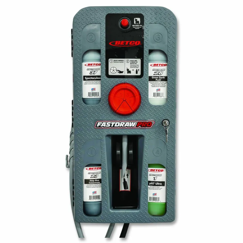 Betco FASTDRAW PRO, Four Bays for Cleaners