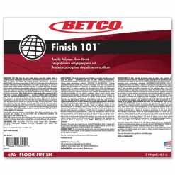 Betco Finish 101 Floor Finish, 5 gal Bag-in-Box