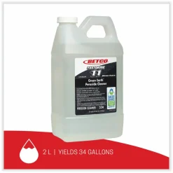 Betco Green Earth FastDraw Peroxide Cleaner, Fresh Mint Scent, 2 L Bottle, 4/Carton