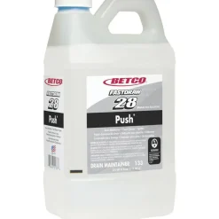Betco Green Earth Push Drain Maintainer, Floor Cleaner And Carpet Spotter, 67.6 Oz Bottle, Case Of 4