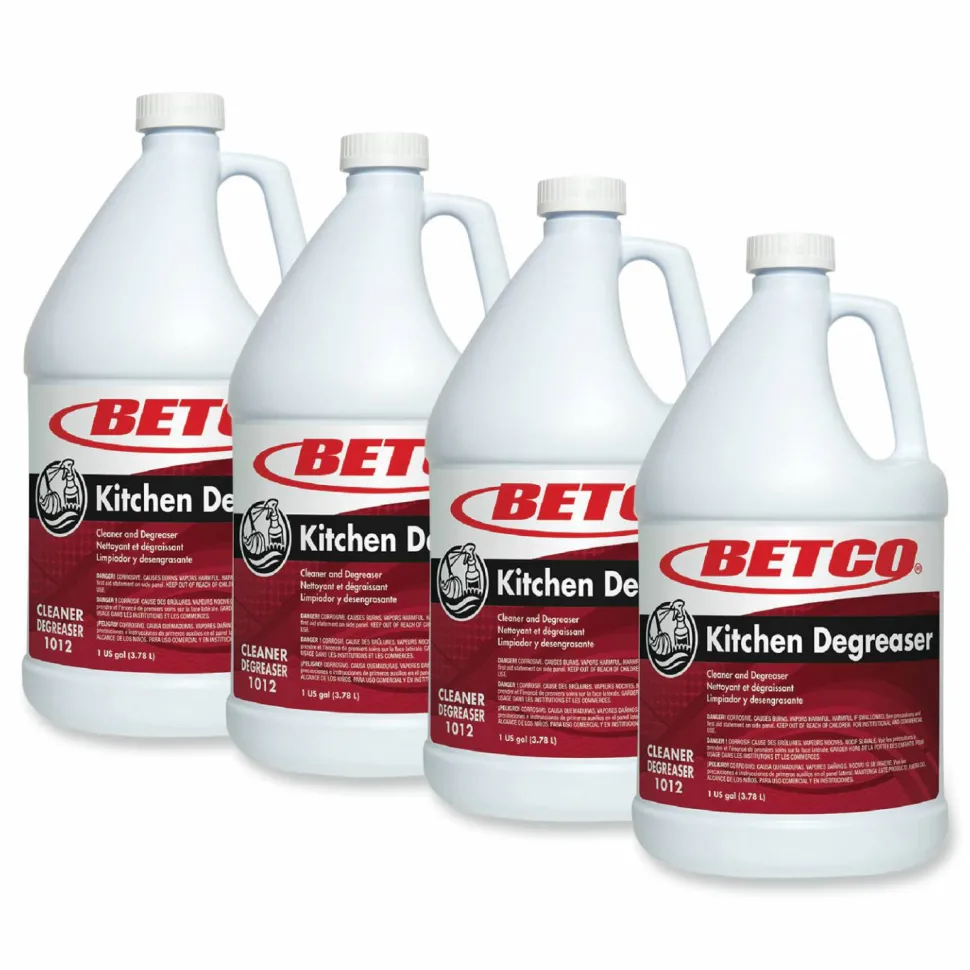 Betco Kitchen Degreaser, 1 gal Bottle, 4/Carton