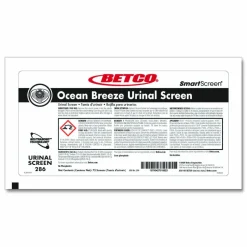 Betco SmartSCREEN Urinal Screen, Ocean Breeze, Case of 6