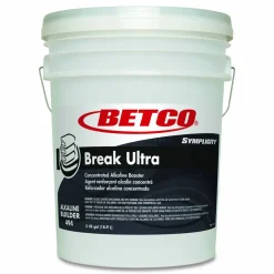 Betco Symplicity Break Ultra Alkaline Booster, Unscented, 5 gal Pail