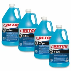 Betco Symplicity In-Sync Premium Hand Dishwashing Detergent, Fresh Ozonic Scent, 1 gal Bottle, 4/Carton