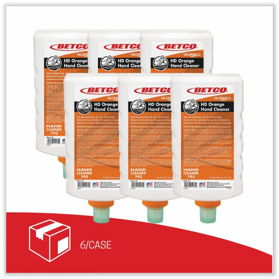 Betco Triton HD Orange Hand Cleaner Refill