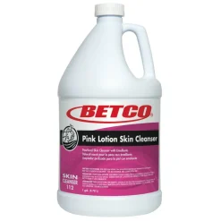 Betco Winning Hands Pink Lotion Skin Cleanser, 1 Gallon, Case Of 4