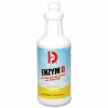 Big D Industries Enzym D Digester Liquid Deodorant, Lemon, 32 oz Bottle, 12/Carton