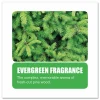 Big D Industries Extra Duty Urinal Screen with Non-Para Block, Evergreen with Enzymes Scent, White, Dozen