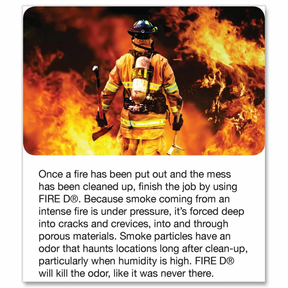 Big D Industries Fire D One Shot Aerosol, 5 oz Aerosol Spray, 12/Carton