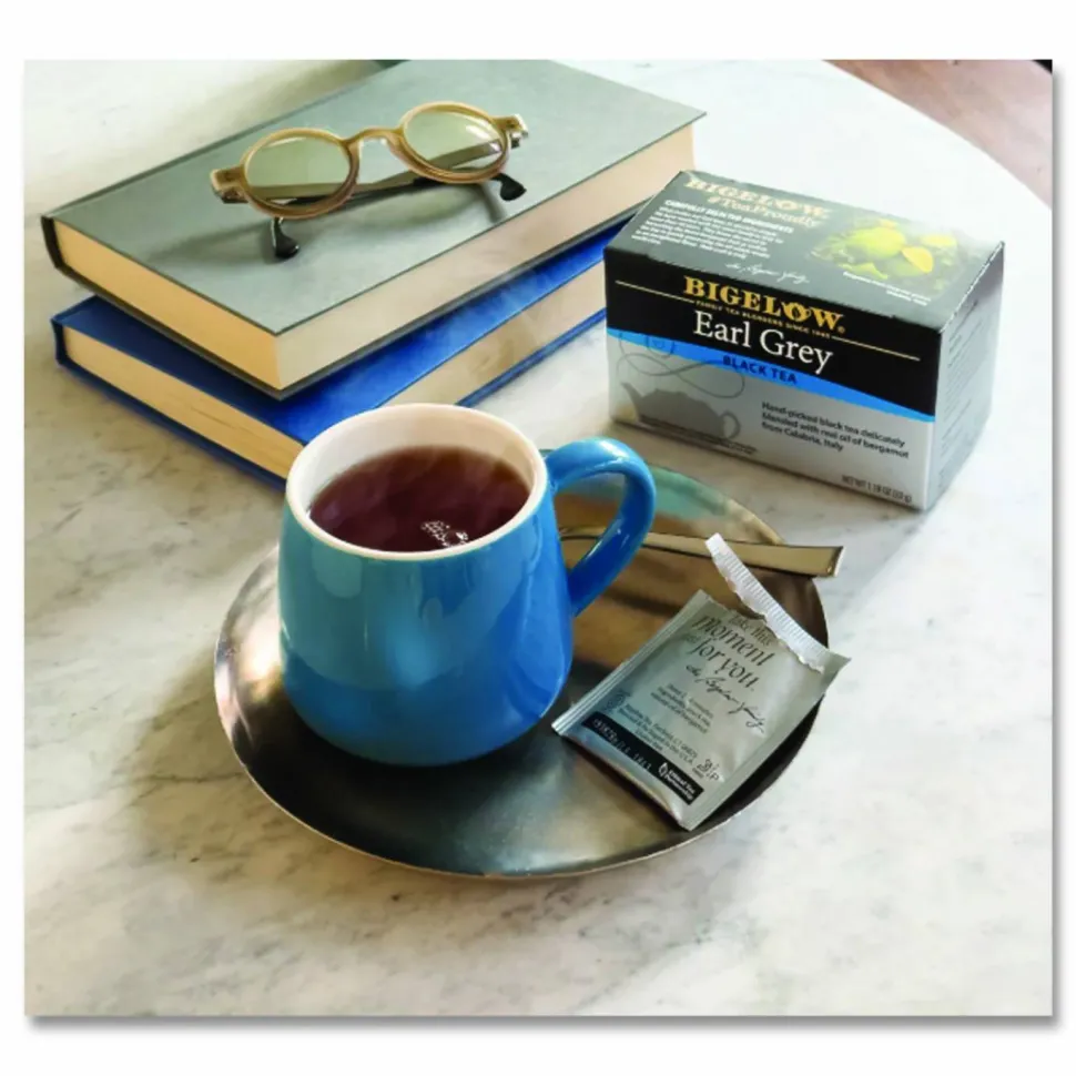 Bigelow Earl Grey Tea Bags, Box Of 28