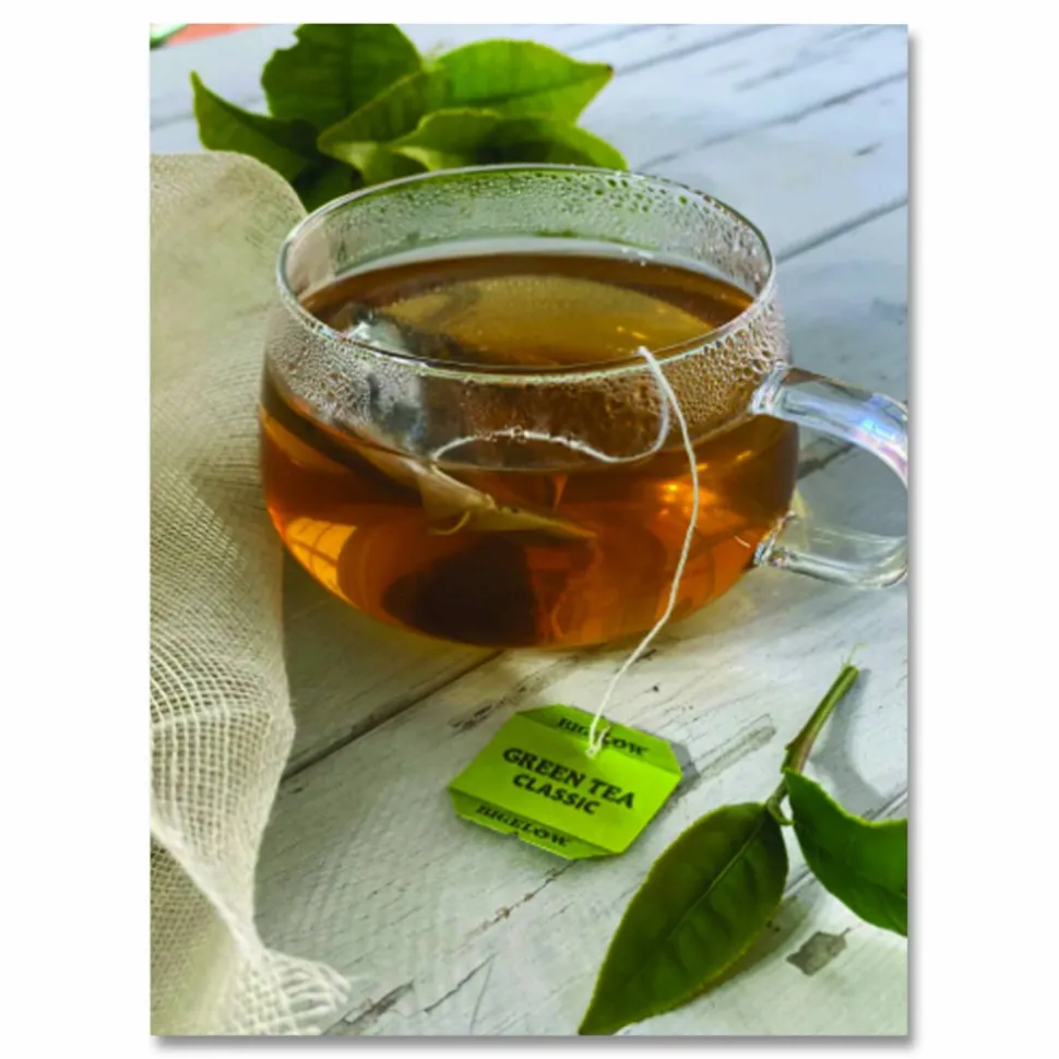 Bigelow Green Tea Bags, Box Of 28 Bags