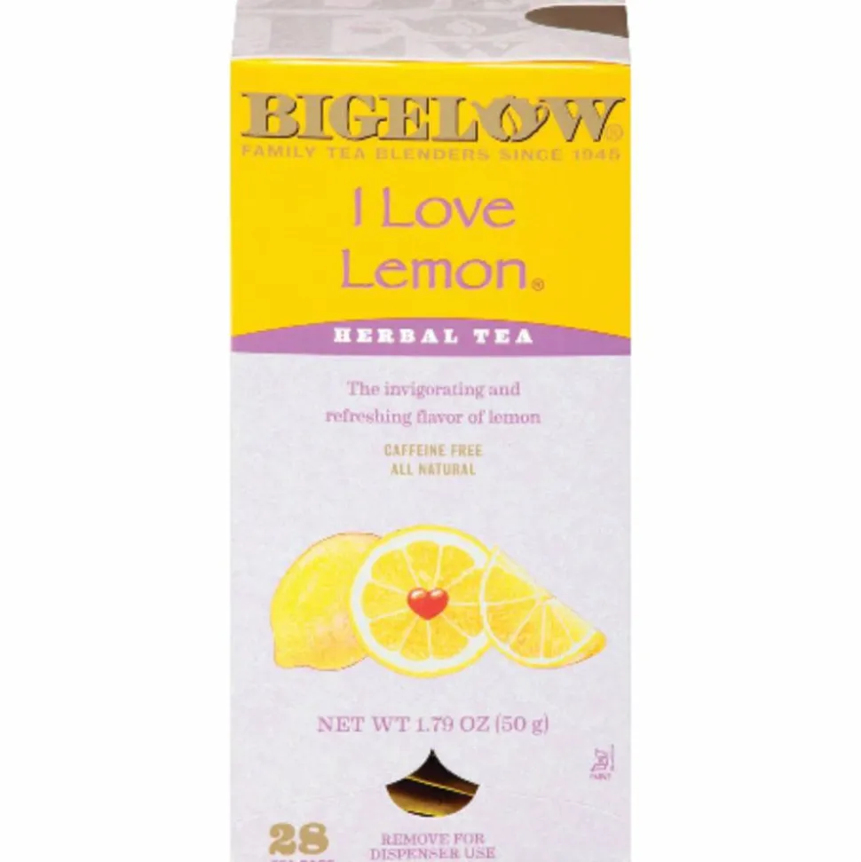 Bigelow I Love Lemon Tea Bags, Box Of 28