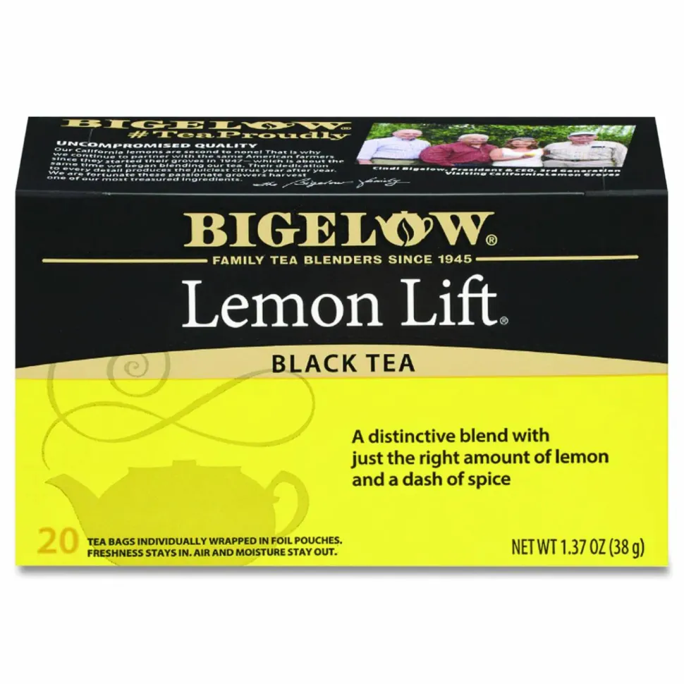 Bigelow Lemon Lift Black Tea, 28/Box