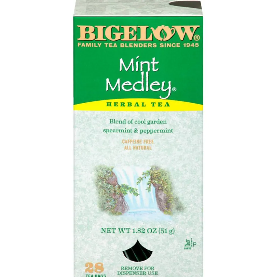 Bigelow Mint Medley Tea Bags, Box Of 28