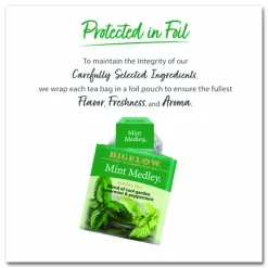 Bigelow Mint Medley Tea Bags, Box Of 28