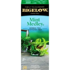 Bigelow Mint Medley Tea Bags, Box Of 28