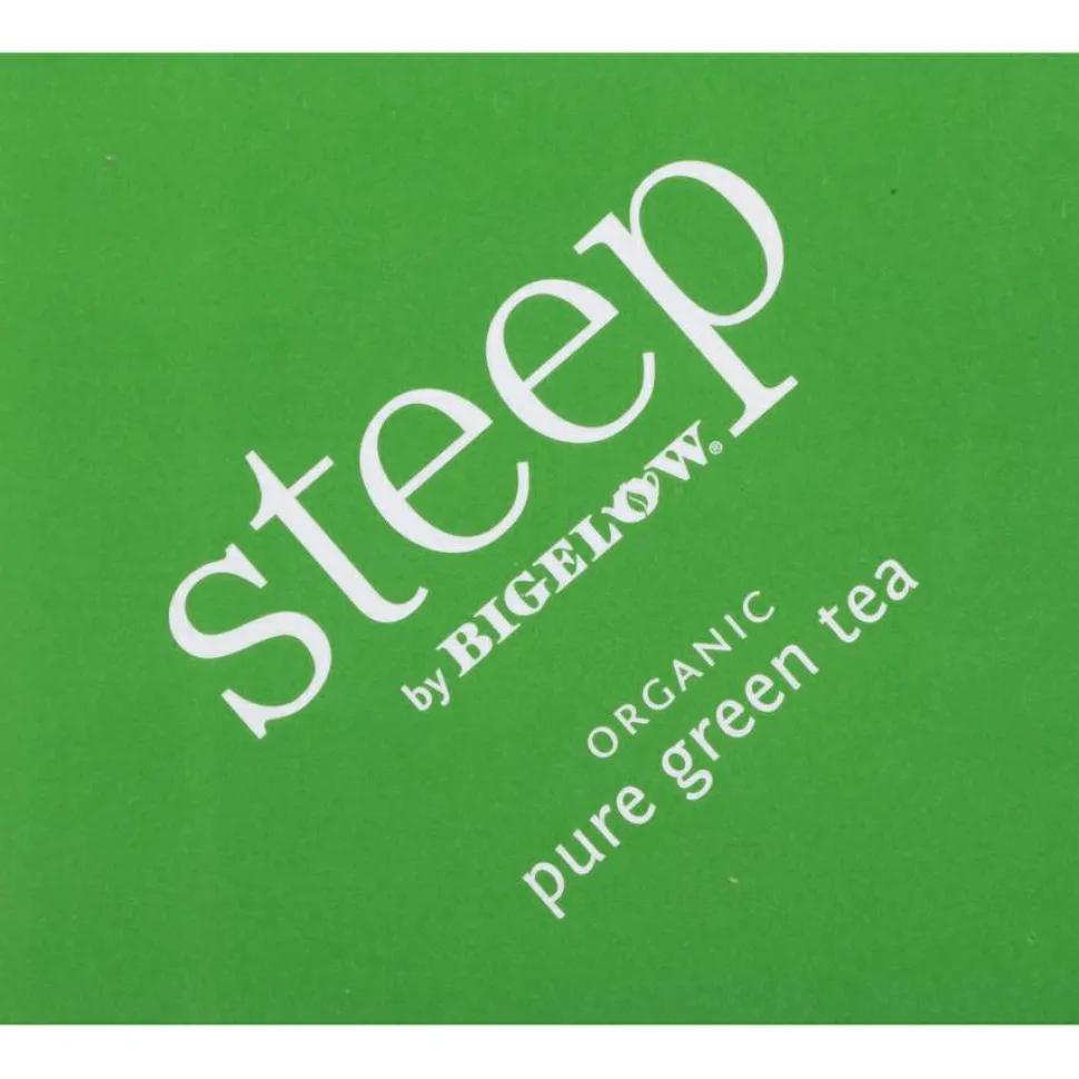 Bigelow steep Tea, Pure Green, 0.91 oz Tea Bag, 20/Box