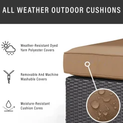 Biscayne Outdoor Wicker Armchair