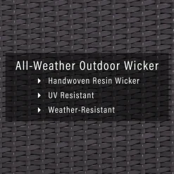 Biscayne Outdoor Wicker Armchair