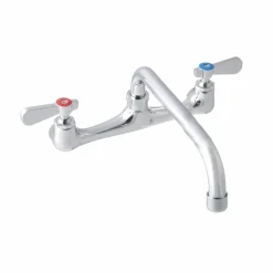 BK Resources Stainless Steel Sink and Faucet Bundle, Sink/Faucet/Faucet Mounting Kit/Drain,18" L x 18" W x 14" D