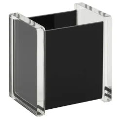 Black Acrylic Pencil Cup