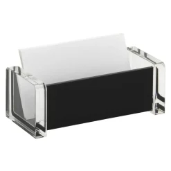 Black Acrylic Business Card Holder