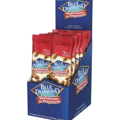 BlueDiamond Smokehouse Almonds - Smokehouse BBQ - 1.50 oz - 12 / Box