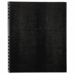 Blueline NotePro Notebook, 1-Subject, Medium/College Rule, Black Cover, (75) 11 x 8.5 Sheets