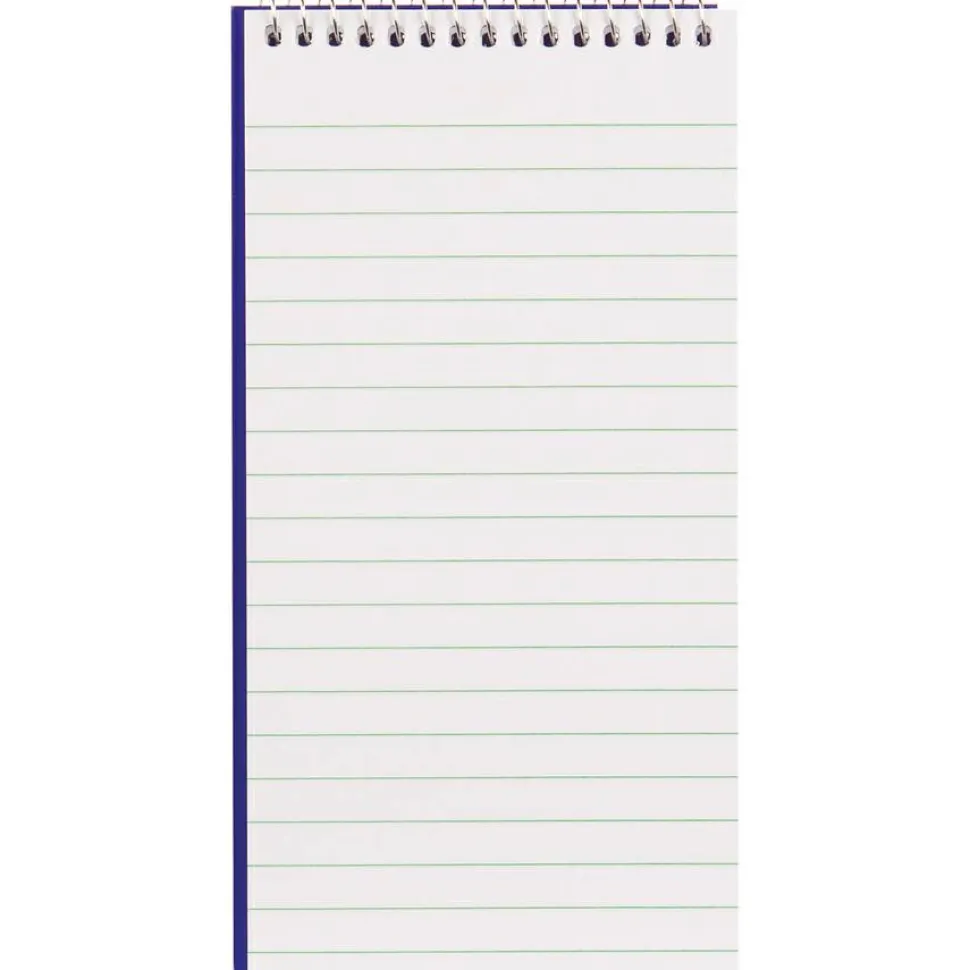 Blueline Reporters Note Pad, Blue Cover, Medium/College Rule, (80) White 4 x 8 Sheets