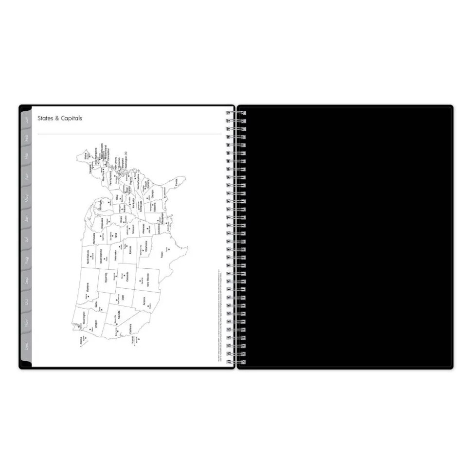2027 Blue Sky Enterprise Weekly/Monthly Planning Calendar, 8.5x11, , Safety Wirebound Safety, 111289