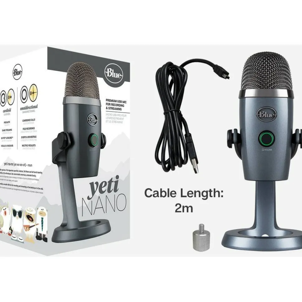 Blue Yeti Nano Wired Condenser Microphone